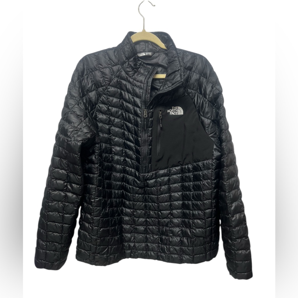 Men’s North Face Tnf Thermoball Anorak Black Ultralight Puffer Jacket. Winter